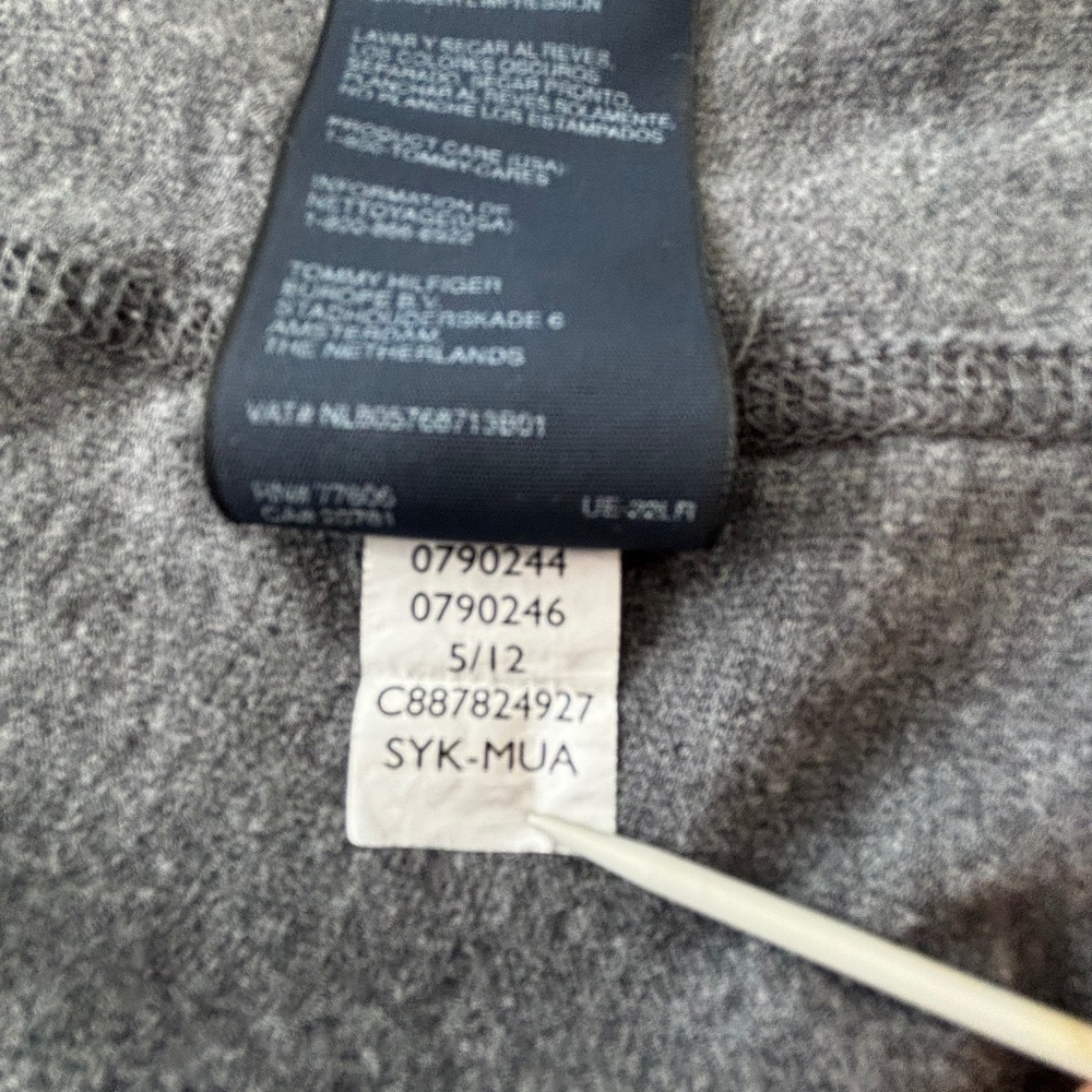 Tommy Hilfiger New York grey sweatshirt Unisex XXL - Picture 10 of 11